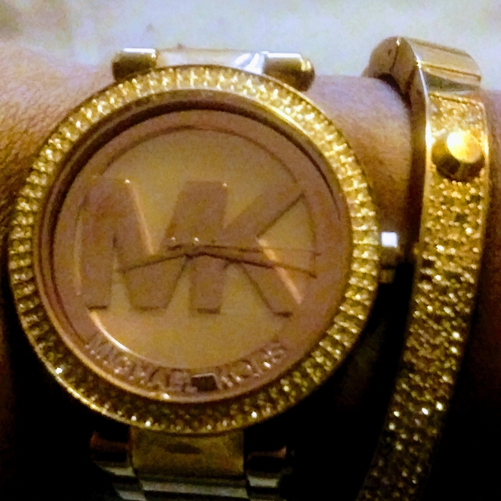 Michael Kors watch and bracelet